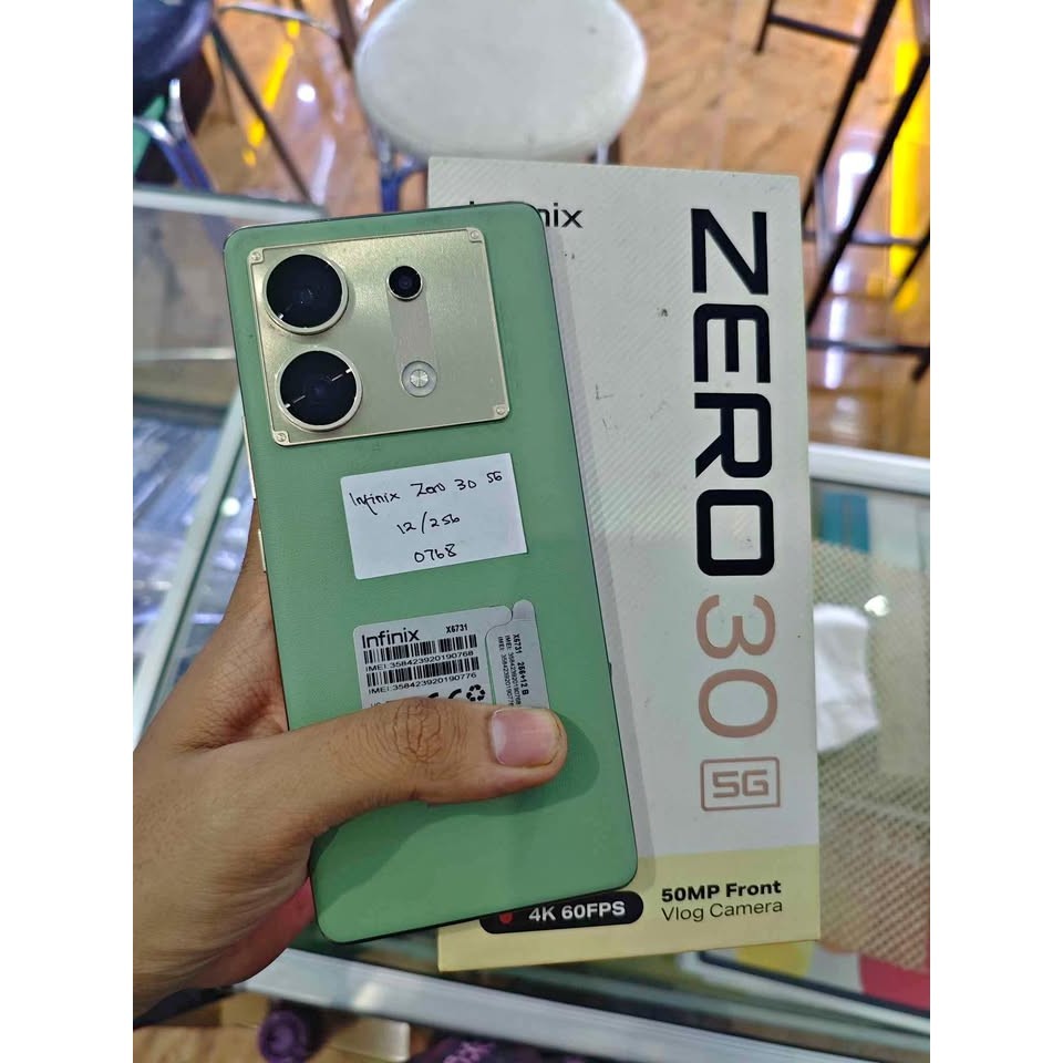 Infinix Zero 30 4G | 5G Ram 8/256GB | Ram 12/256GB (Second)