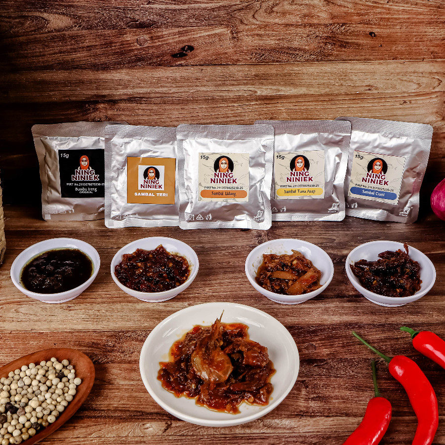 

[GWP] SAMBAL NING NINIEK SACHET 15 GR ALL VARIAN