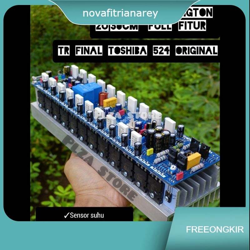 Driver power amp MCRD V3 Darlington 2u Fullfitur 10set final 524 original fullset tinggal colok PSU 