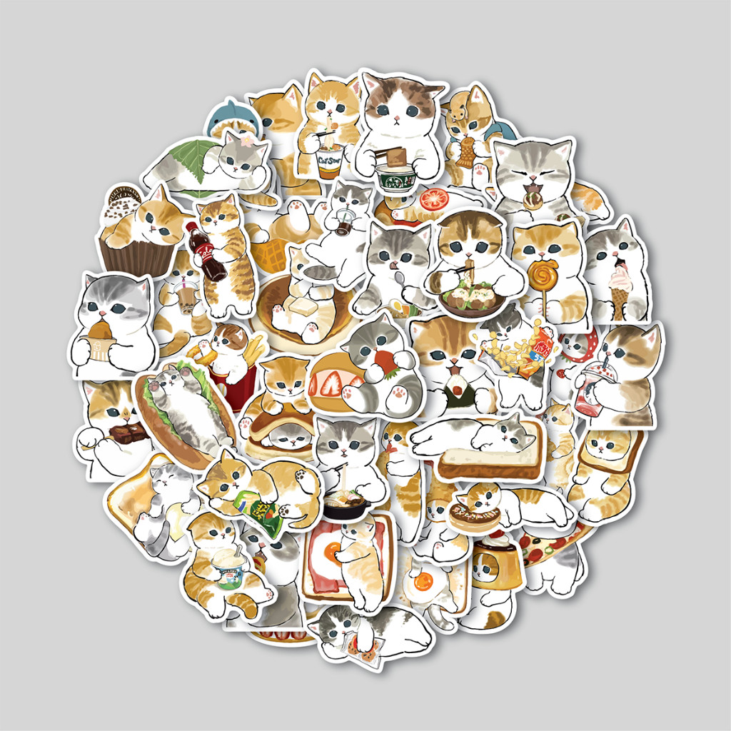 

STICKER PACK FOODIE MOFUSAND | STICKER TUMBLER | STIKER LAPTOP KOPER HELM