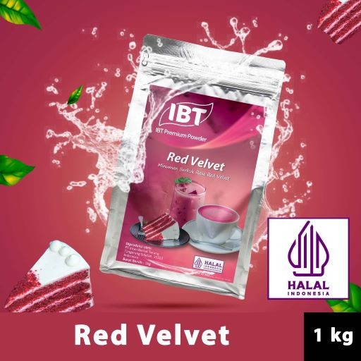 

Bahan Minuman Bubuk Red Velvet Bubble Tea Premium Powder Bagus