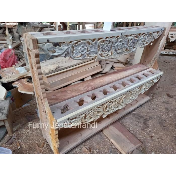 jagrak keris isi 20 kamarogan garap alus jati joss FJP25625