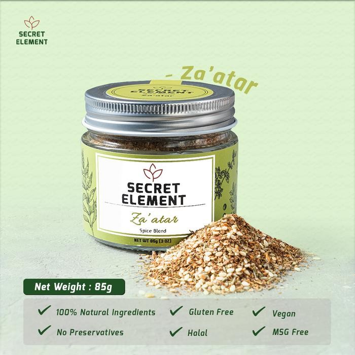 

Secret Element - Za'atar Spice Blend - Mediterania Series - Bumbu Arab