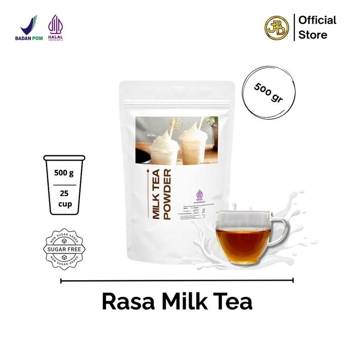

[New Arrival] Bubuk Minuman Premium Milk Tea 1Kg || Jakarta Bubble Drink - 500 gram