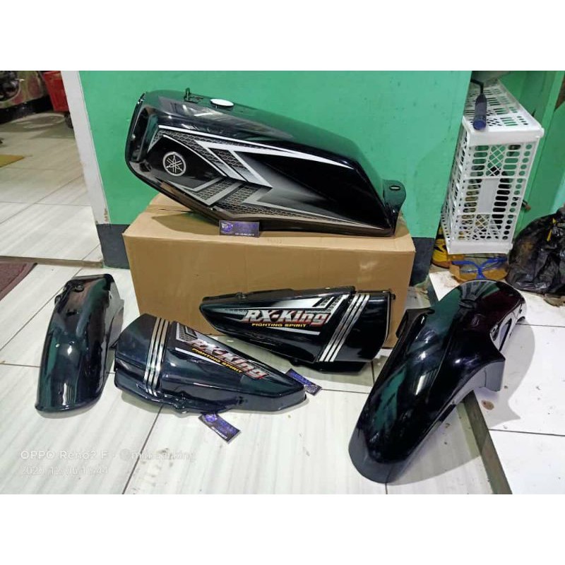 tengki body tangki set rx king 2004 hitam