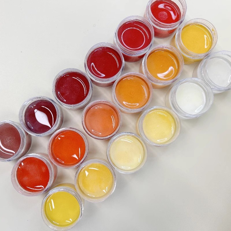 

50g Grade A Red 18-color Enamel Glaze Pigment Can Be Burned DIY Hand Painting Process Gold Wire Painting Create Filling Paints