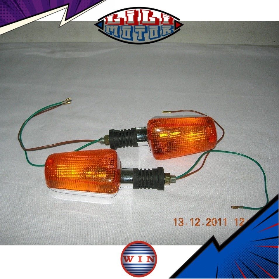 Lampu Sen Depan / Belakang Tiger Chroom Variasi | front / rear winker assy WIN | sein kiri kanan mot