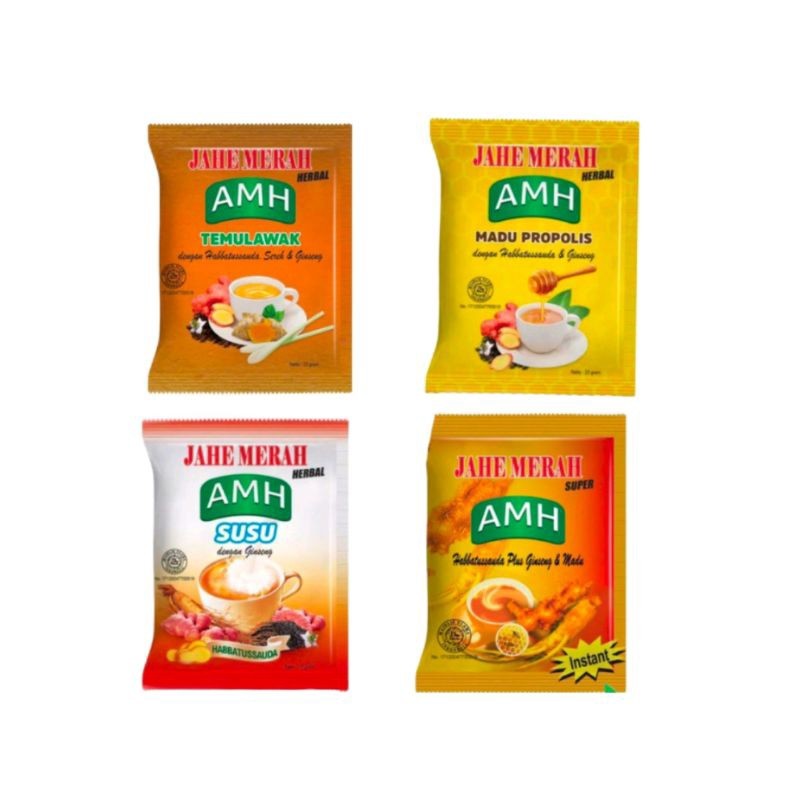 

JAHE MERAH HERBAL AMH INSTANT 1 RENCENG
