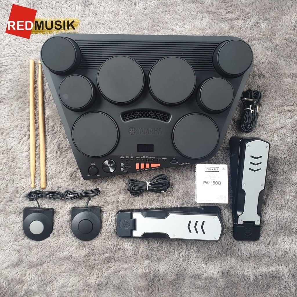 Portable Drum Elektrik Yamaha DD-75 DD75 DD 75 Drum Pad