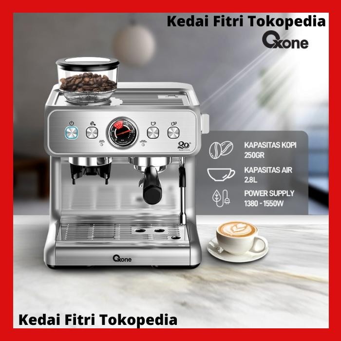 New Mesin Kopi Espresso Oxone OX-215 Mesin Kopi Oxone OX-215 Coffee Maker Oxone OX-215 Mesin Espress