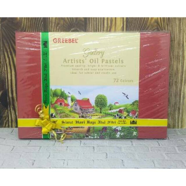 

Crayon : Oil pastels 72 warna Greebel Artist