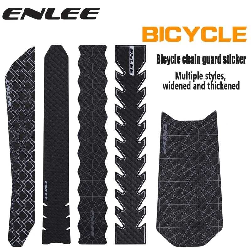 Enlee Chainstay Guard Protector Pelindung Rantai Chain Plastik Frame Sepeda Mtb