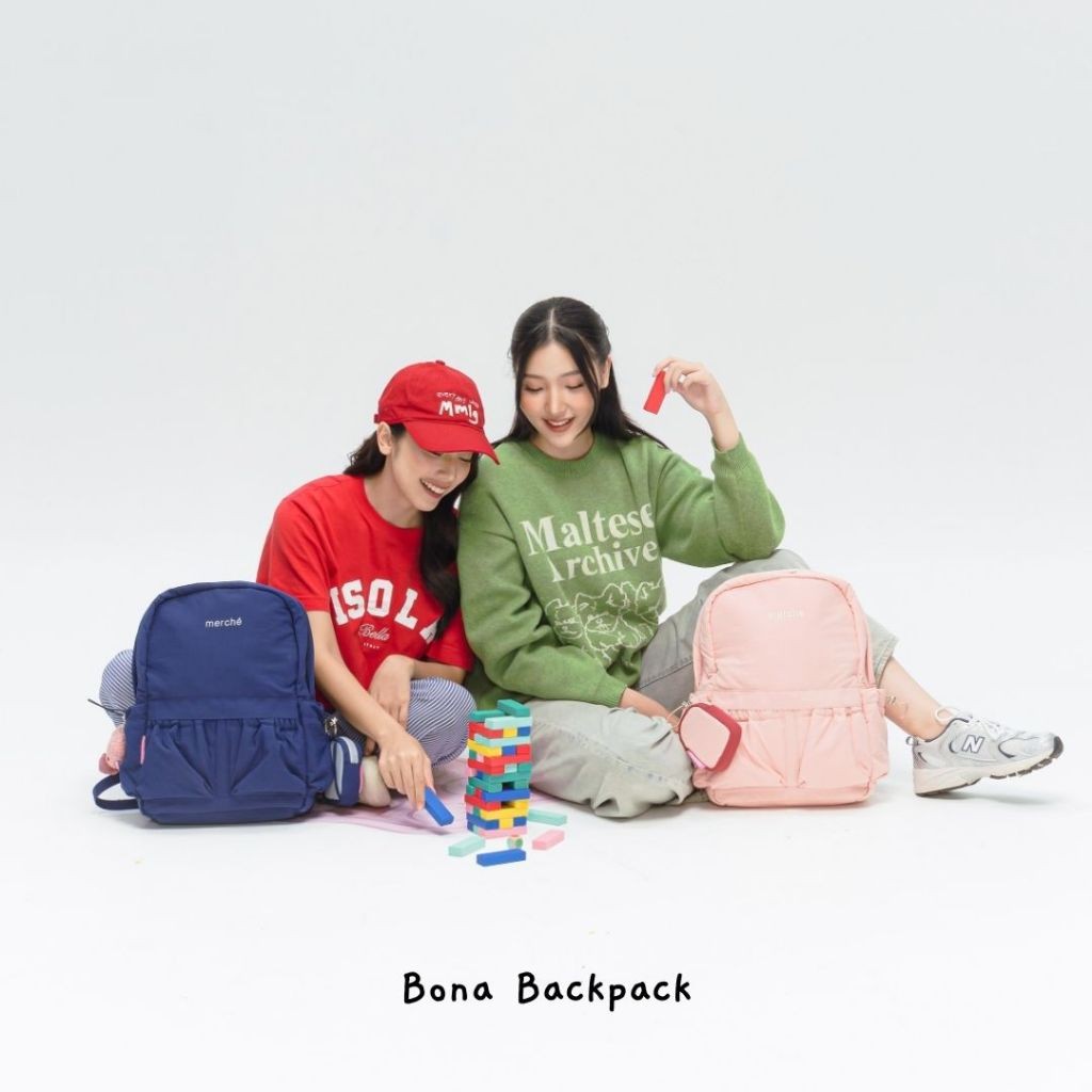 Merche Tas Ransel Wanita Bona
