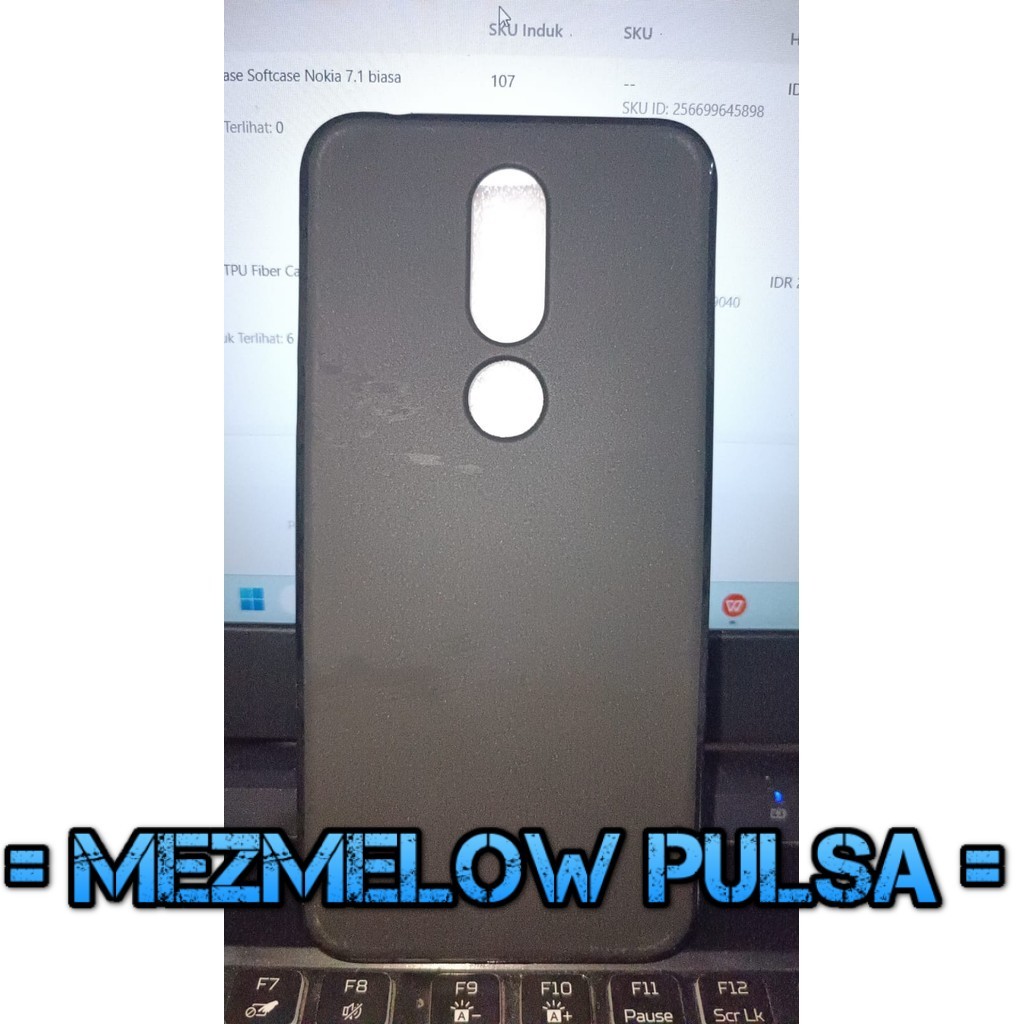 TPU Silikon Caseng Casing Soft case Softcase Nokia 7.1 biasa