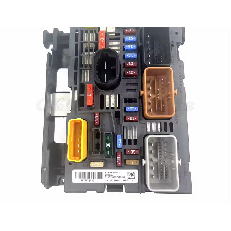 9809742880 New Engine Fuse Box Assembly For Citroen C4 Peugeot 307 308 408 BSM R04 R05 R20