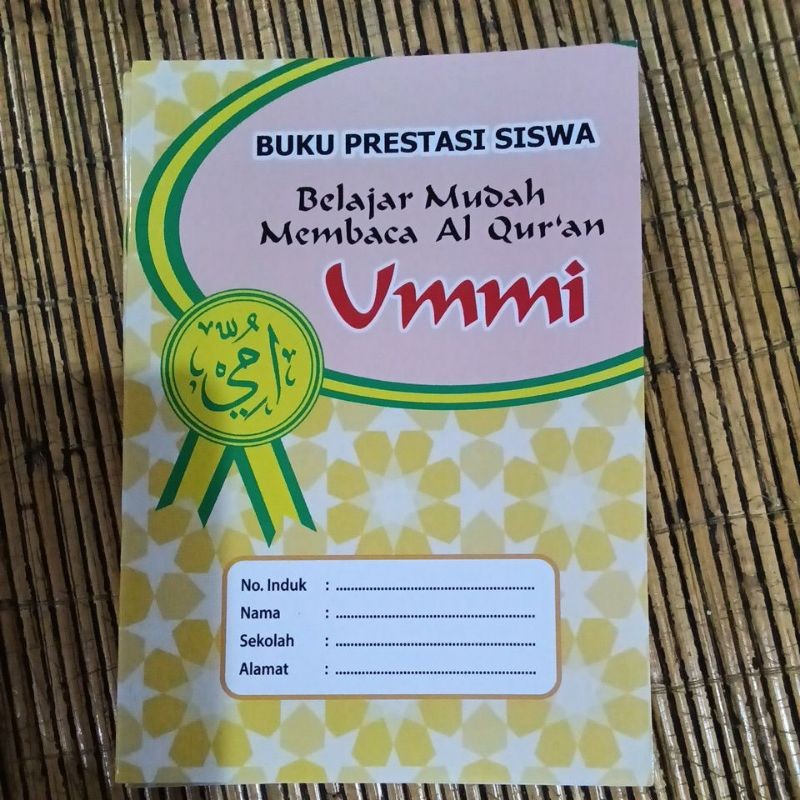 Buku Prestasi Siswa Ummi