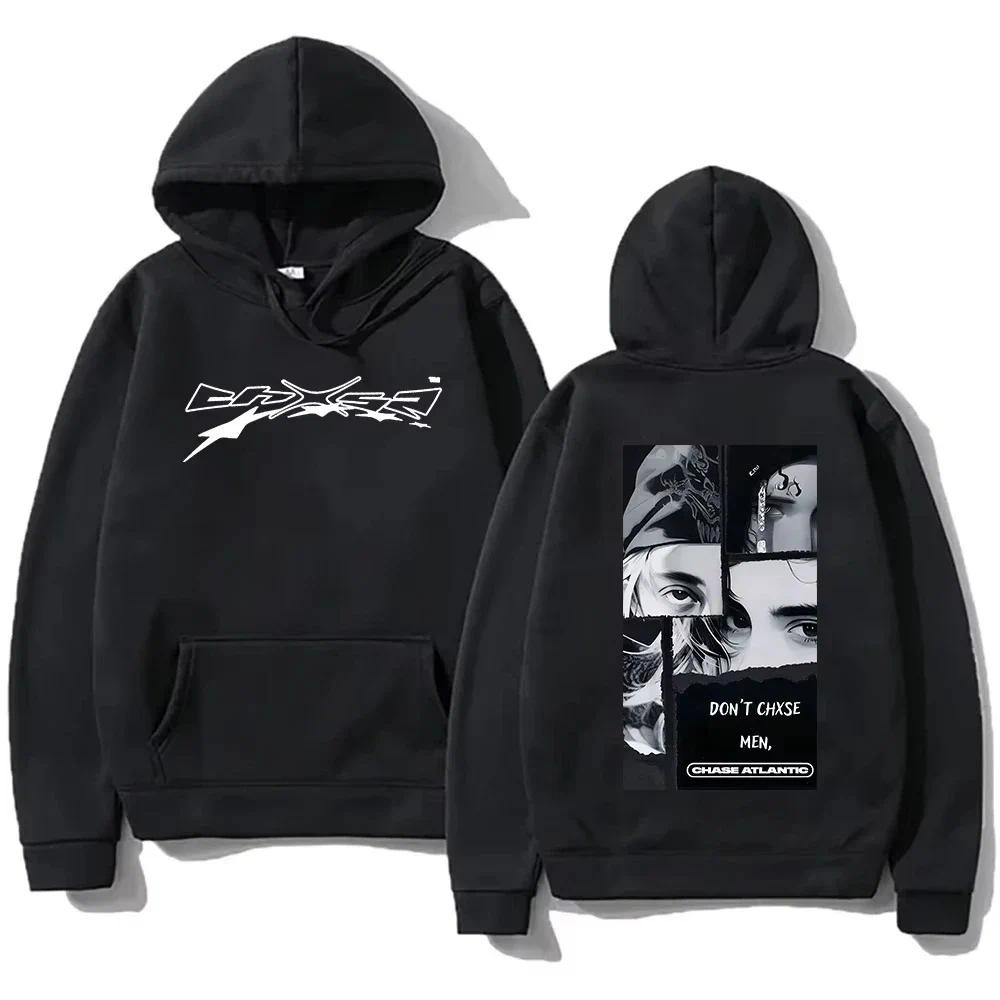 Fashionable Unisex Hoodie Chase Atlantic Don't Chxse Men Pullovers for Autumn Classic Casual Music S