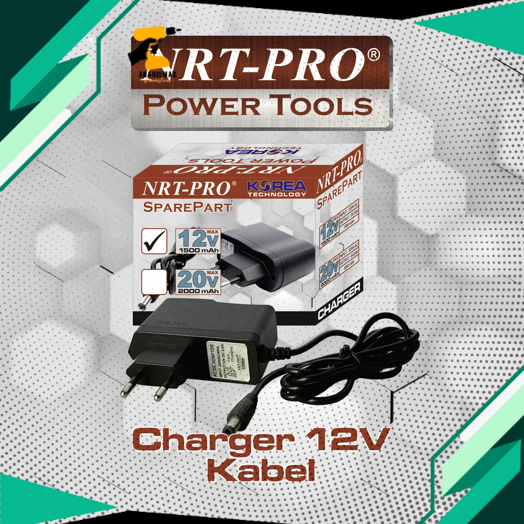 ALAT CHARGER CORDLESS 12 VOLT / ADAPTOR CHARGER 12 VOLT