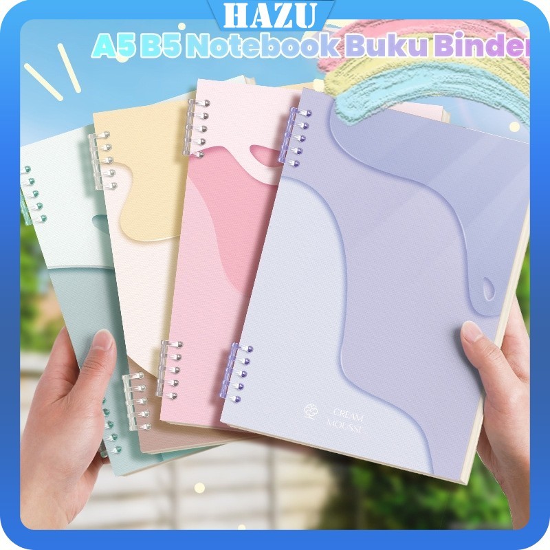 

(Ready) A5 B5 Notebook Buku Binder/Tulis Sekolah Lucu Buku Notebook Aesthetic/ Binder Derajat Notebook/Korea Lucu Menebal Buku Notebook