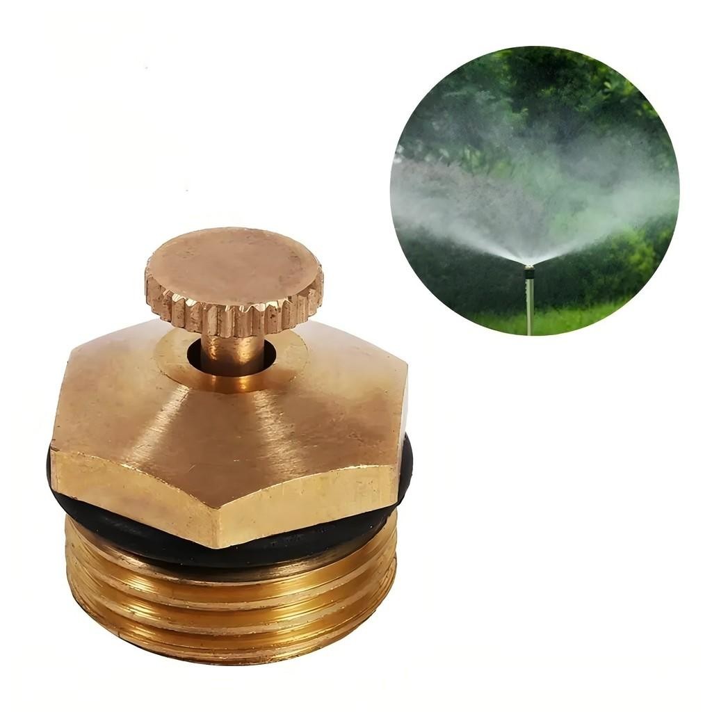 Brass Nozzle Atomisasi Jaringan Irigasi – Sprinkler Drip Irigasi Air, Penyemprot Kabut Halus, Hemat 