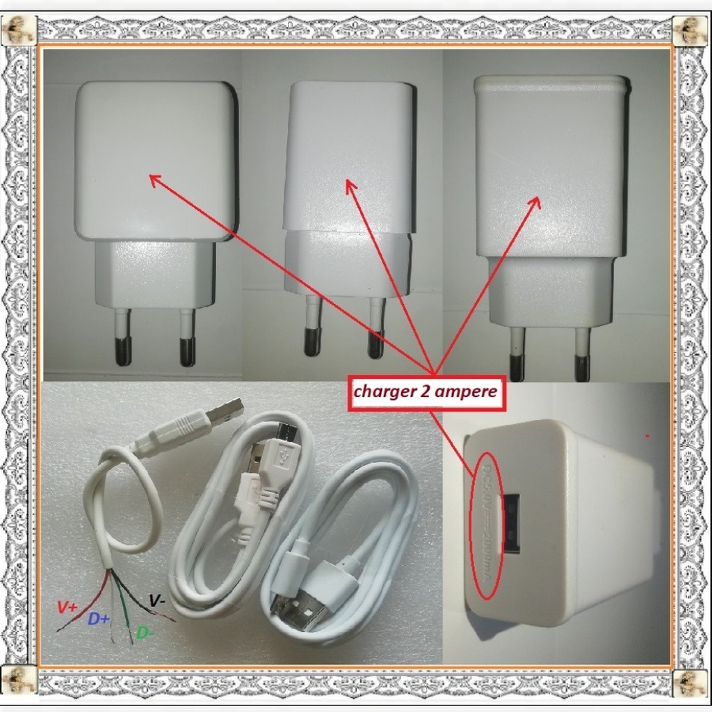 charger 2A kabel usb type micro data fast charging xiaomi note 4 note 4x