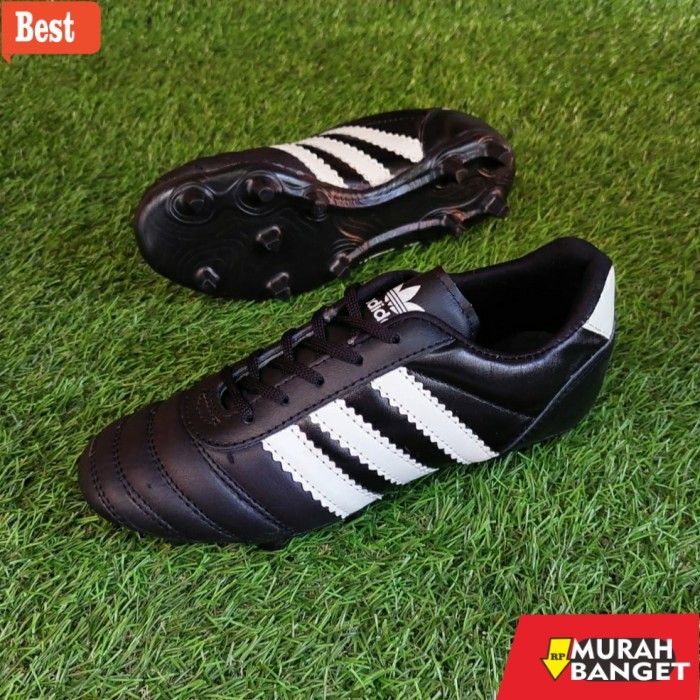 sepatu lari lokal terbaik 2025 COD Sepatu Bola Anak Bahan Kulit - Adidas Htm Pth, 34