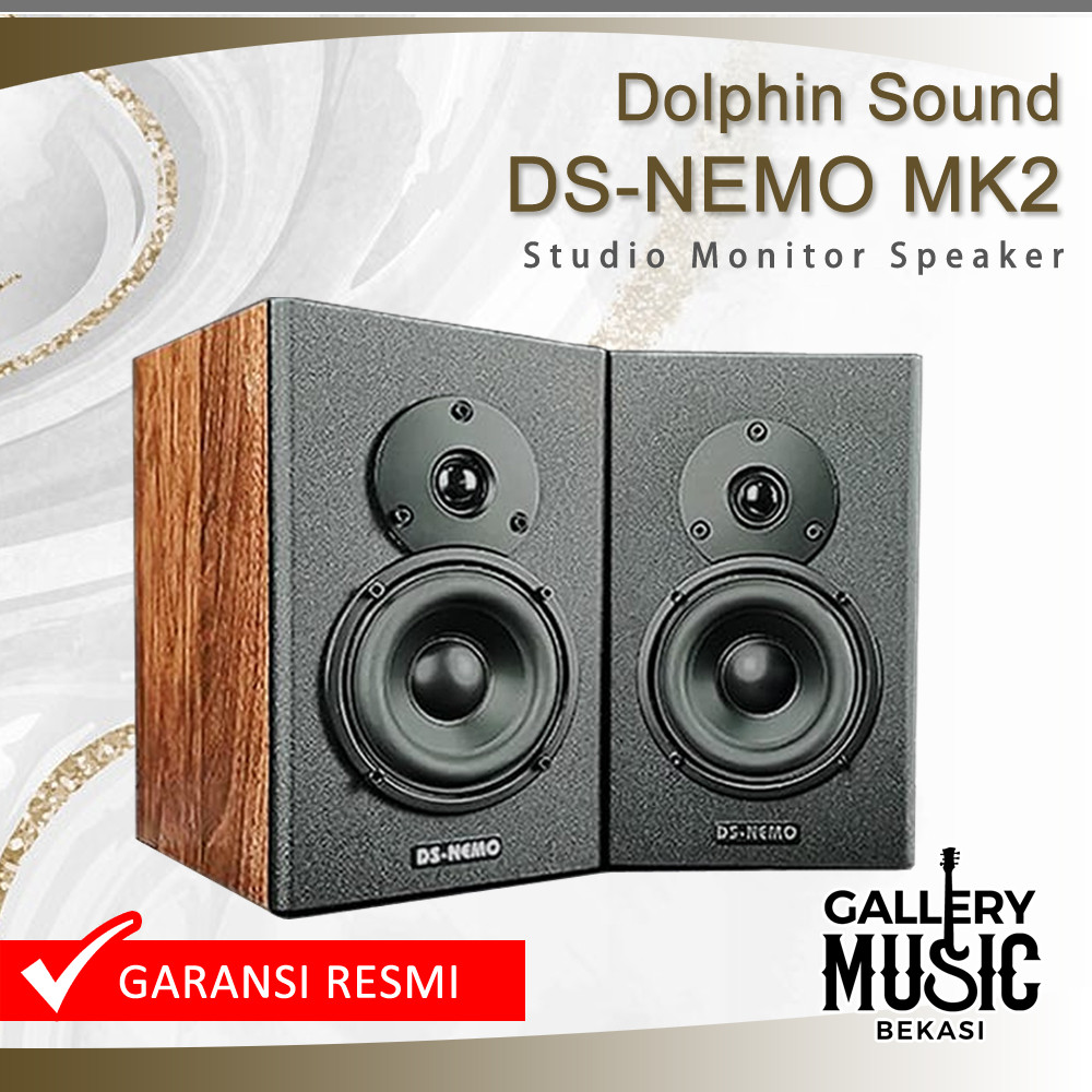 Dolphin Sound DSNEMO Studio Monitor Speaker - DS NEMO Speaker Flat
