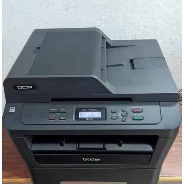 Printer Brother DCP7065dn print scan copy adf f4