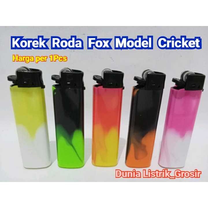 GROSIR PARTAI Korek Roda Fox Rocket Model Cricket Per 1 PCS SNI ORIGINAL MEREK FOX