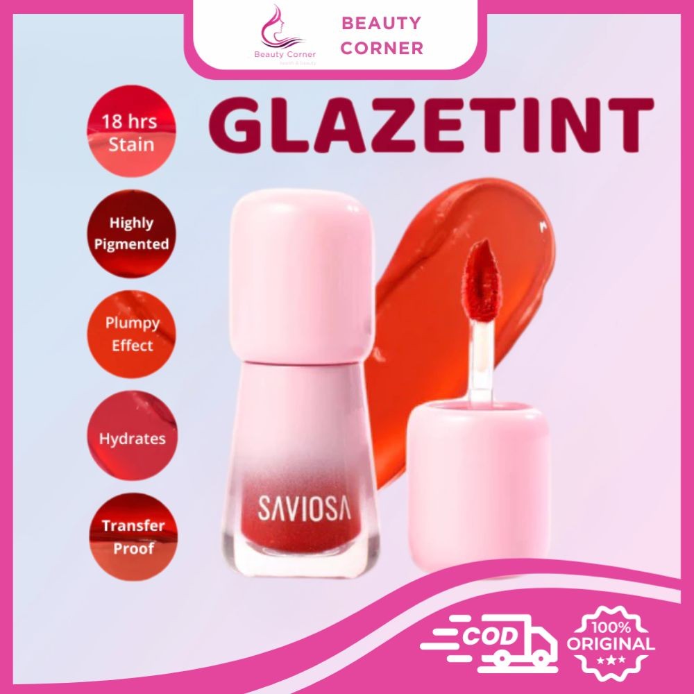 Saviosa Glazetint Longwear Lipstain