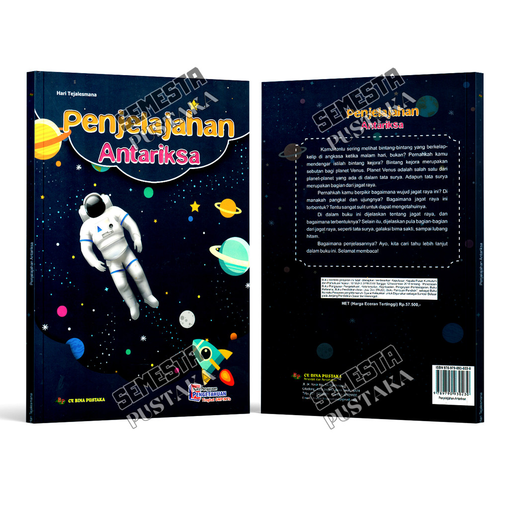 Buku Edukasi Penjelajahan Antariksa