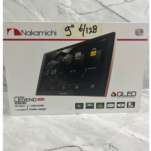 Headunit android Nakamichi legend MKIII 6/128GB