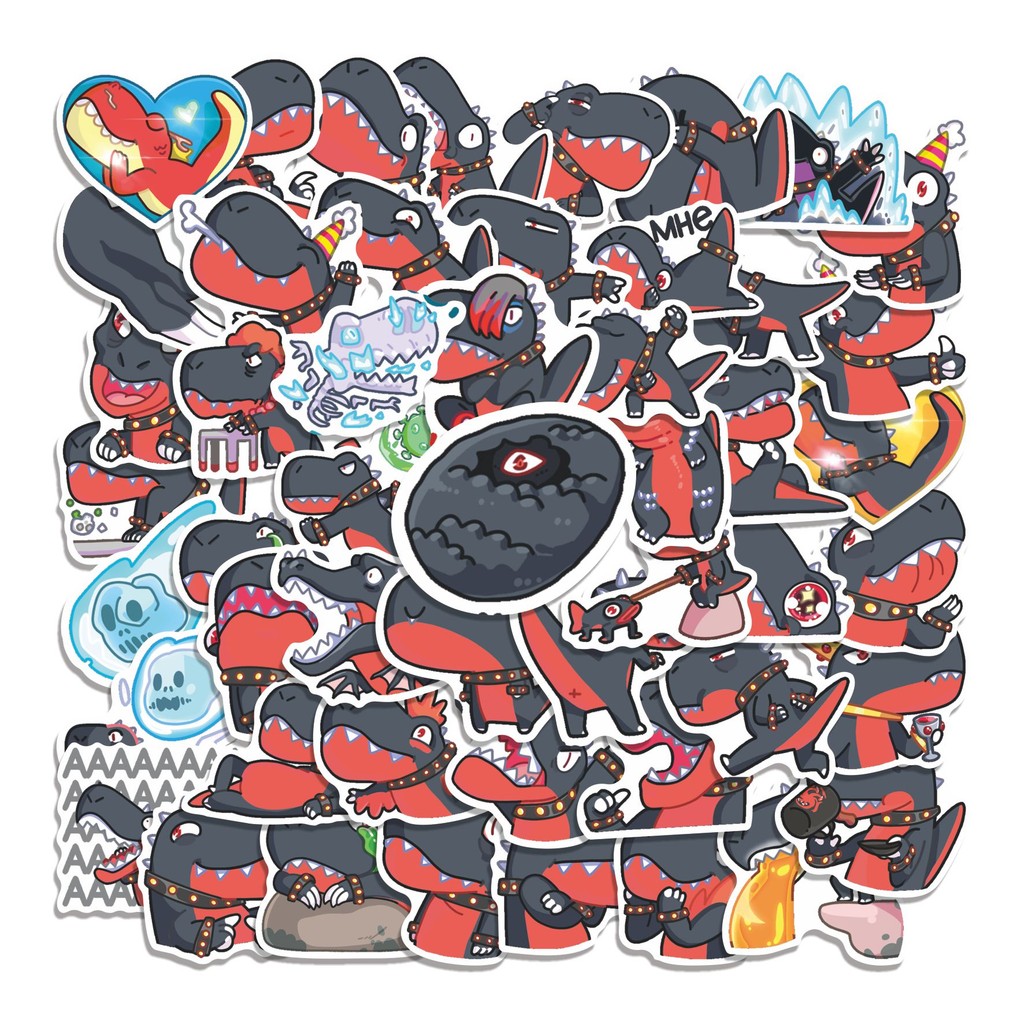 

COD 50 Pcs Stiker DRAGOR Lucu Anti Air Untuk Dekorasi Notebook Sepeda Skateboard Handphone