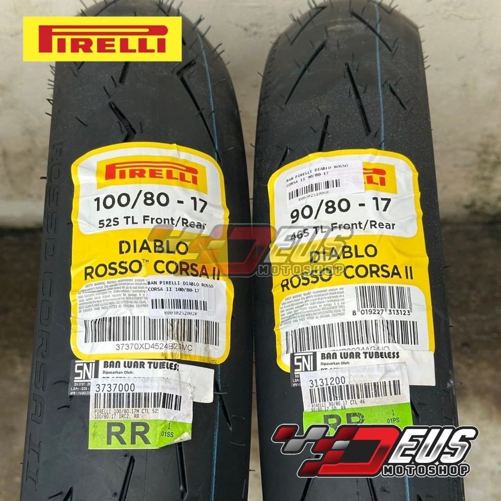 Ban Pirelli Diablo Rosso Corsa 2 ring 14 dan 17