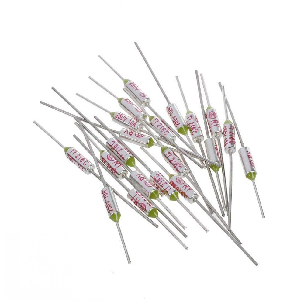 Temp Thermal Fuse 65C~285C 240C 216C 192C 185C 172C 150C 133C 121C Celsius 15A 10A 250V Temperature 