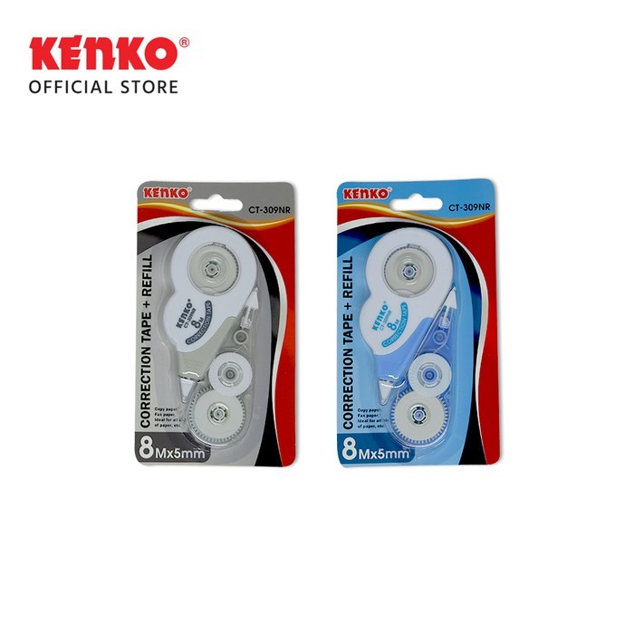 

KENKO CORRECTION TAPE CT-309NR (8 M x 5 MM ) HARGA PER 2 PCS