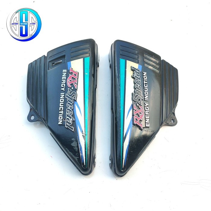 COVER TUTUP BODI AKI YAMAHA RX SPECIAL 1995 RXS SET EMBLEM ORIGINAL