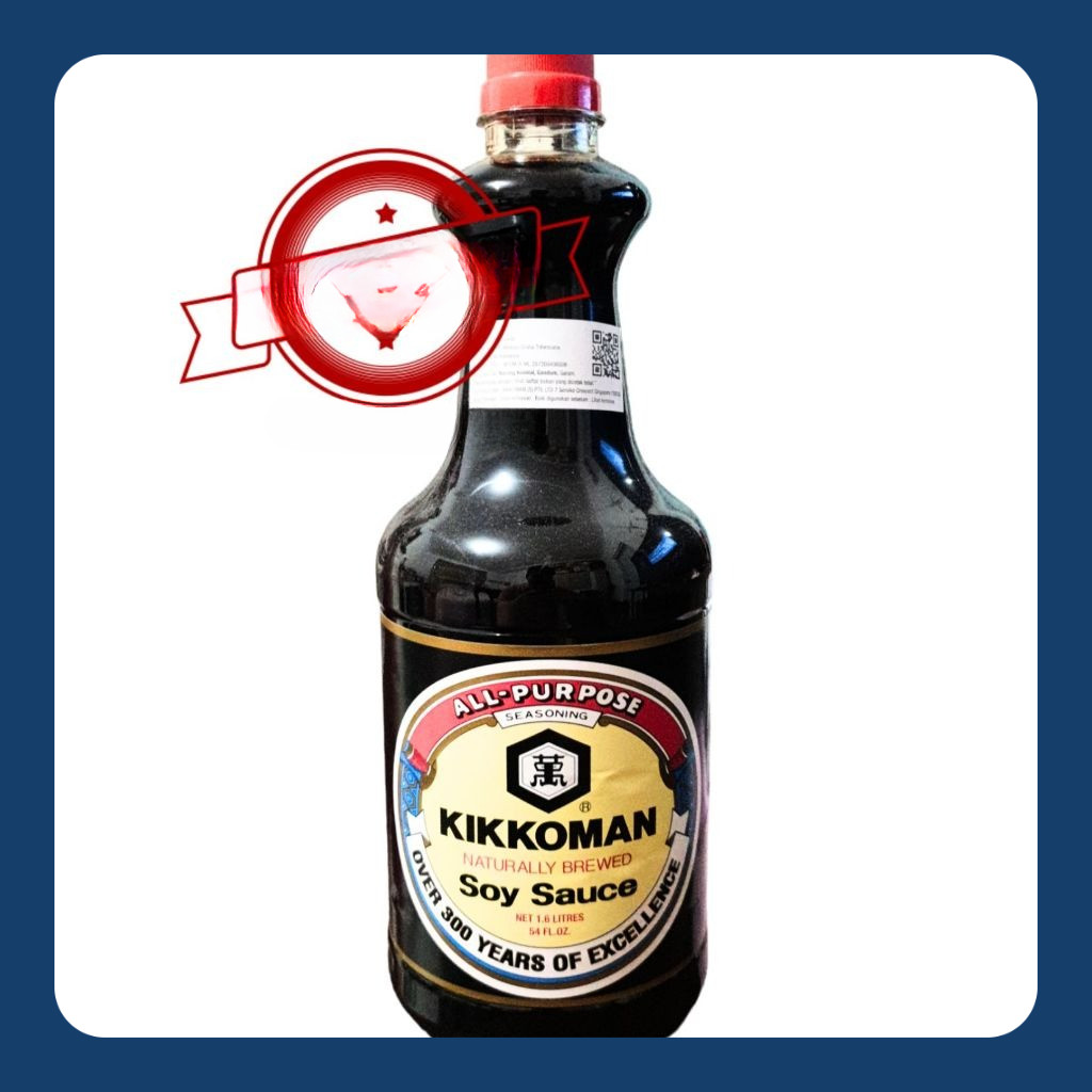 

KIKKOMAN All Purpose Soy Sauce /Kecap Asin Jepang Shoyu Premium 1.6Lt