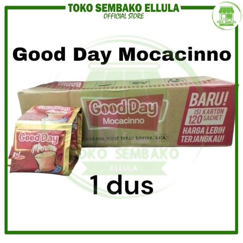 

Toko Sembako ELLULA - Good Day Merah Mocacinno 1 Dus isi 12rencengx10bungkusx20gram [Dus]