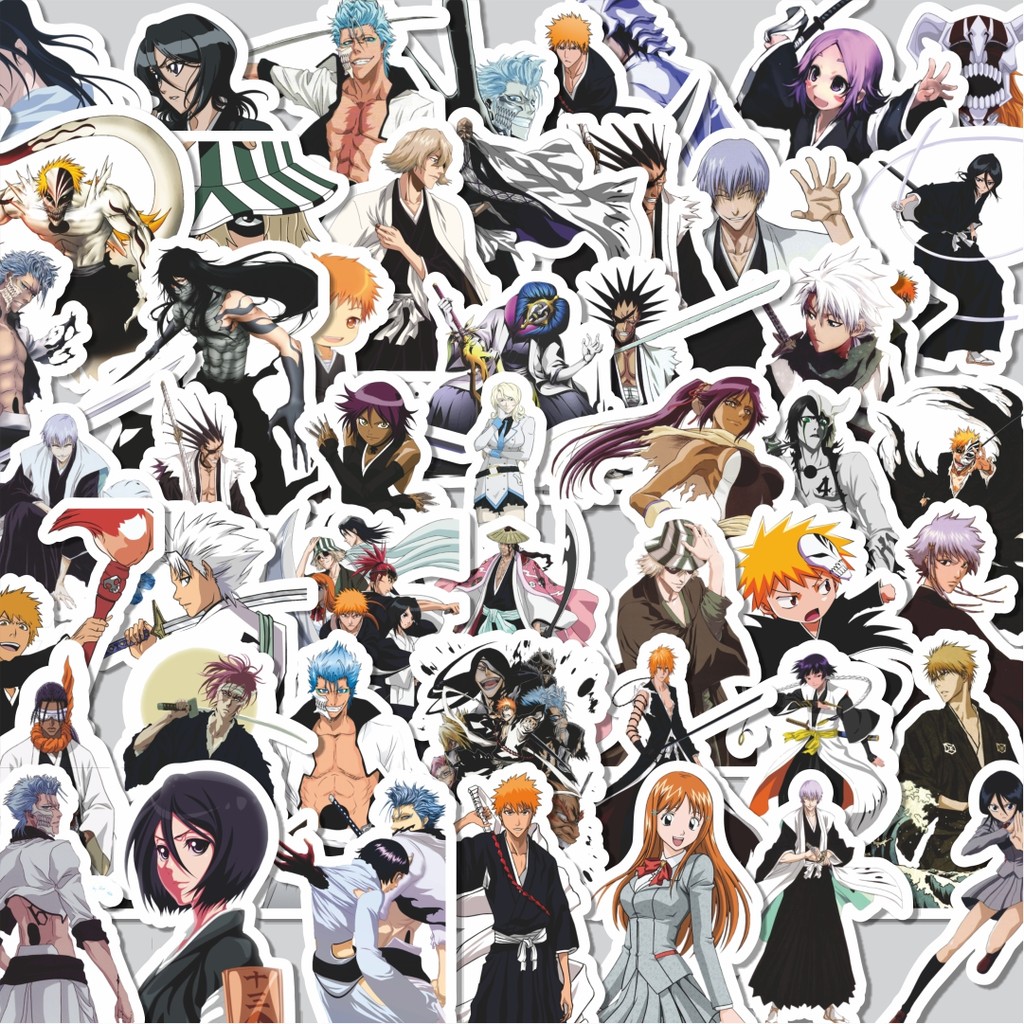 

Stiker Cutting Pack Stiker Anime Bleach Isi 100Pcs Series Aesthetic Lucu Keren Untuk Koper Bahan Vynil