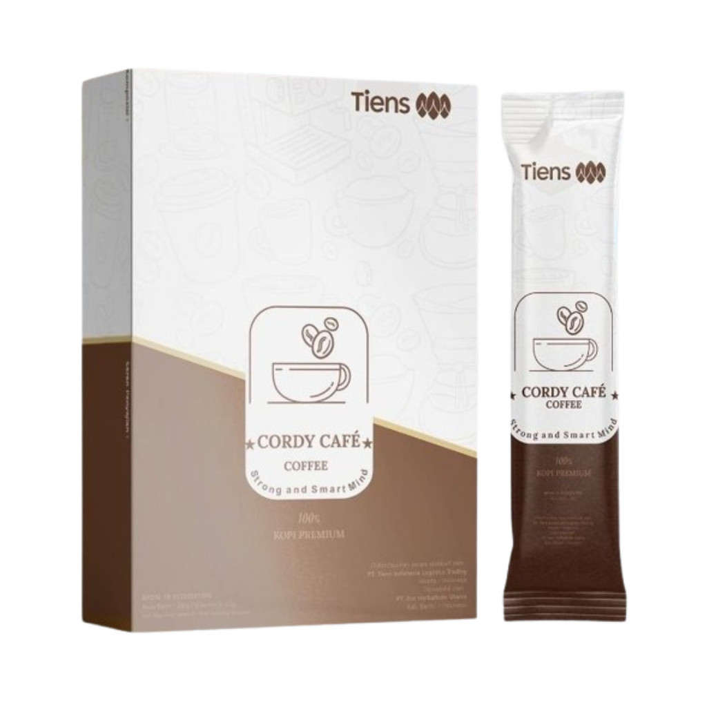 

[ECER 1 SACHET] TIENS CORDY CAFE COFFE ORIGINAL HALAL