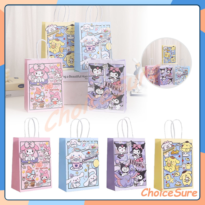 

Paper Bag Happy Birthday Animasi Goodie Bag/Paperbag SANRIO goodie bag ultah anak cute/Paperbag Hadiah Sanrio Cinamoroll Kuromi Melody/goodie bag