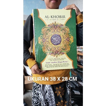 Terlaris AL QURAN AL KHOBIR JUMBO ALQURAN LANSIA TERJEMAH TRANSLITASI LATIN