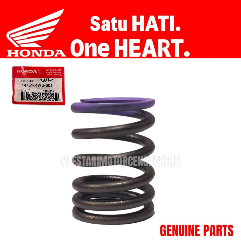 TERLARIS Per Klep Spring Valve Blade Revo 110 14751-KWB-921 Ahm 1PC