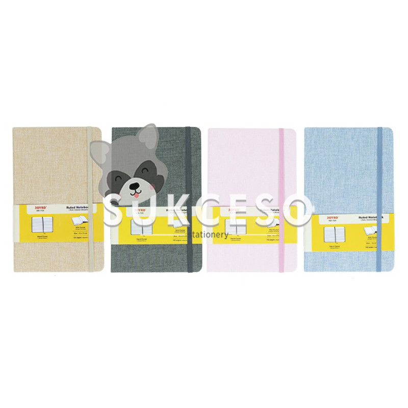 

Joyko Notebook Hardcover NB-709 A5 96 Lembar Ruled / Buku Catatan Bergaris