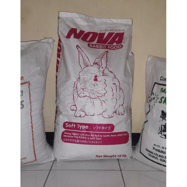 pakan kelinci nova repack 1kg