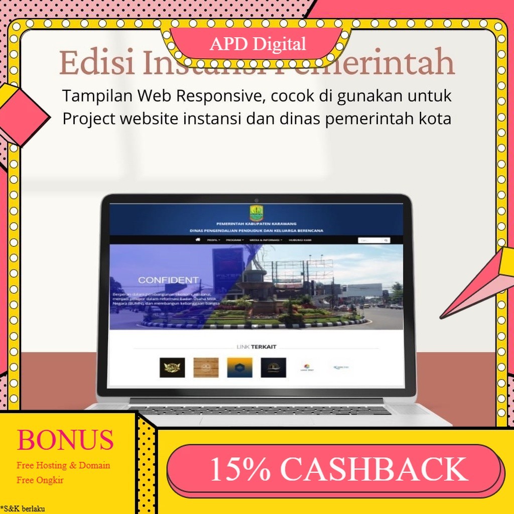 Source Code Website Company Profile Instansi Pemerintah APD