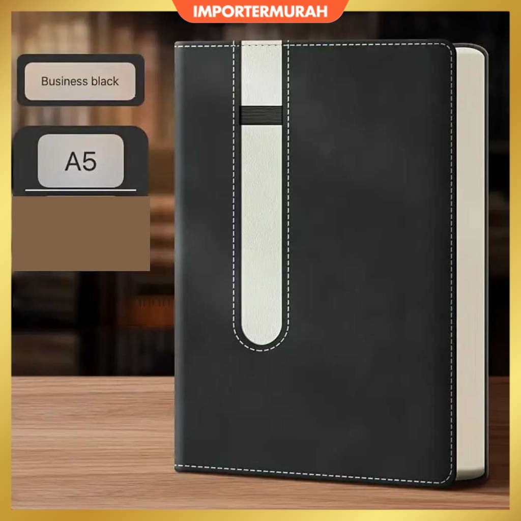 

Toddi Buku Jurnal Hardcover Notebook Diary 80 GSM 240 Halaman A5 - TD158