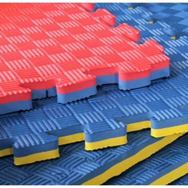 (SNI) tebal 3cm 103cm x 103cm matras beladiri taekwondo matras pencak silat matras muaytai