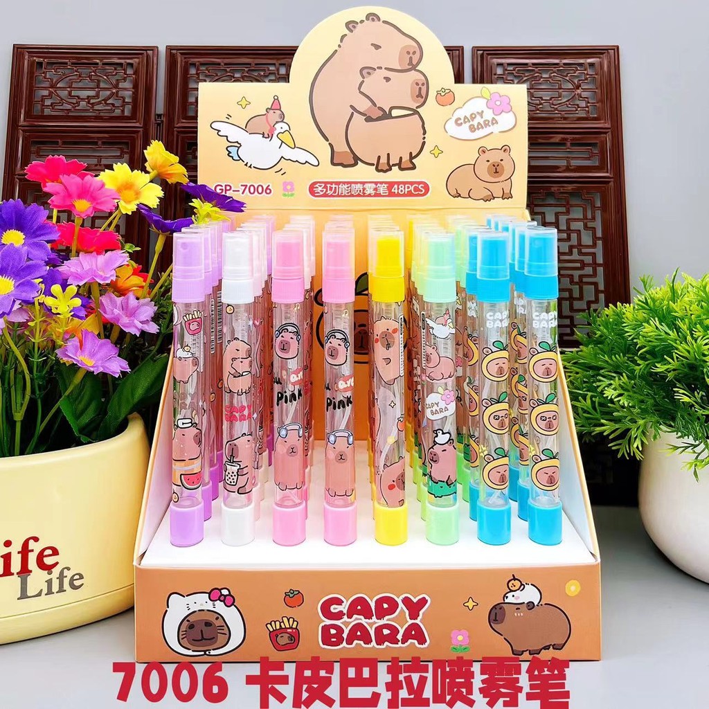 

HYPE N FANCY 4 / 8 / 12 PCS PEN LUCU IMUT KADO UNIK SOUVENIR PULPEN BOLPEN PENA MODEL BOTOL PARFUM FULLBODY CAPYBARA KAPIBARA CAPPYBARA PGK-1927